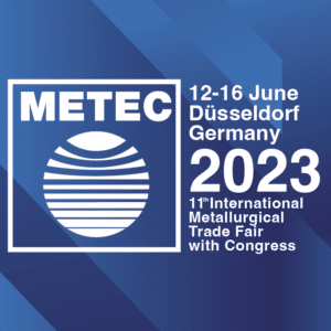 Post for the largest event in Europe dedicated to the world of steelmaking, Metec 2023 in June.