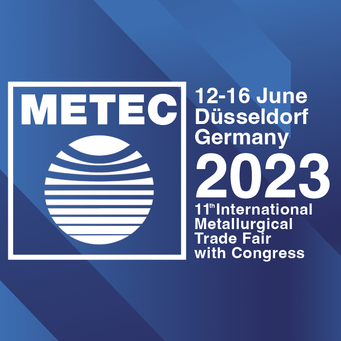 Post for the largest event in Europe dedicated to the world of steelmaking, Metec 2023 in June.